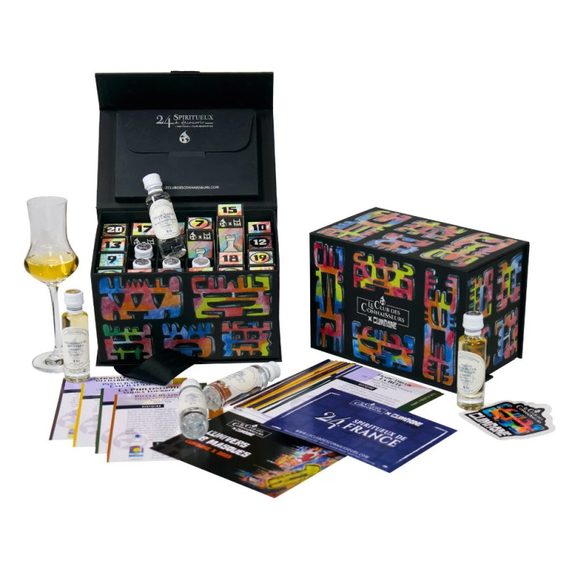 Calendrier avent spiritueux Cumbone 2025