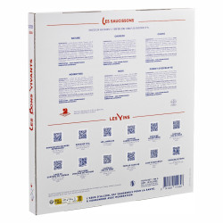 Calendrier de l'avent saucisson et vin