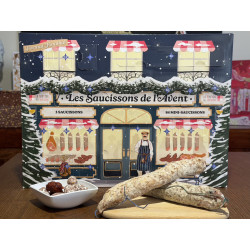 Calendrier de l'avent des saucissons artisanaux