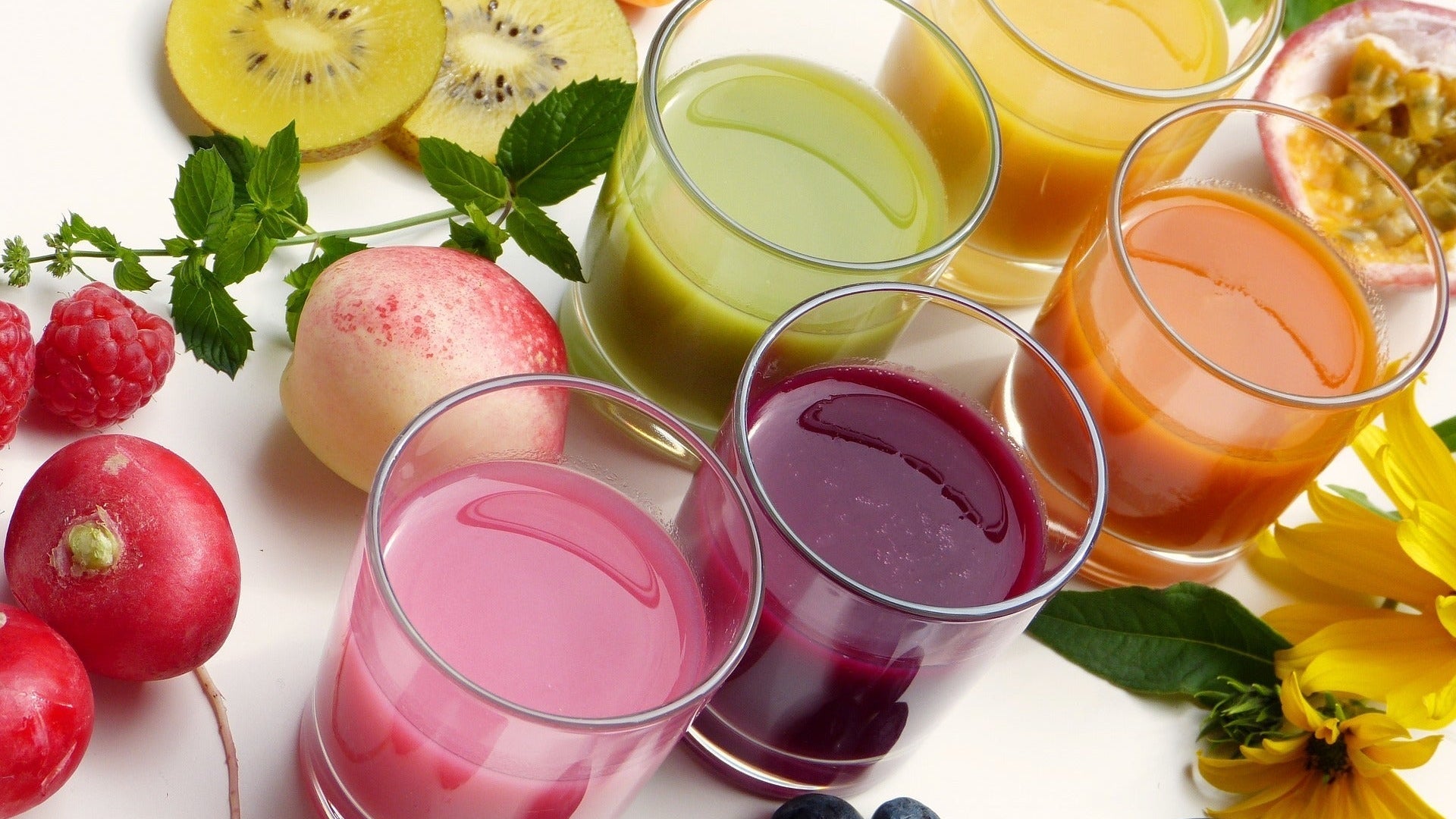 La dégustation de jus