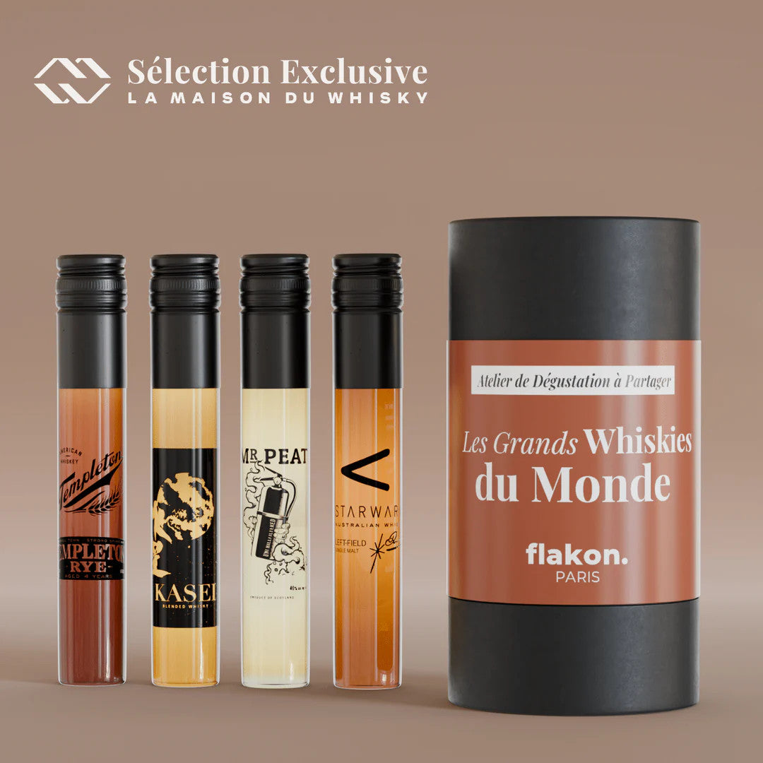 4 Grands whiskies du monde