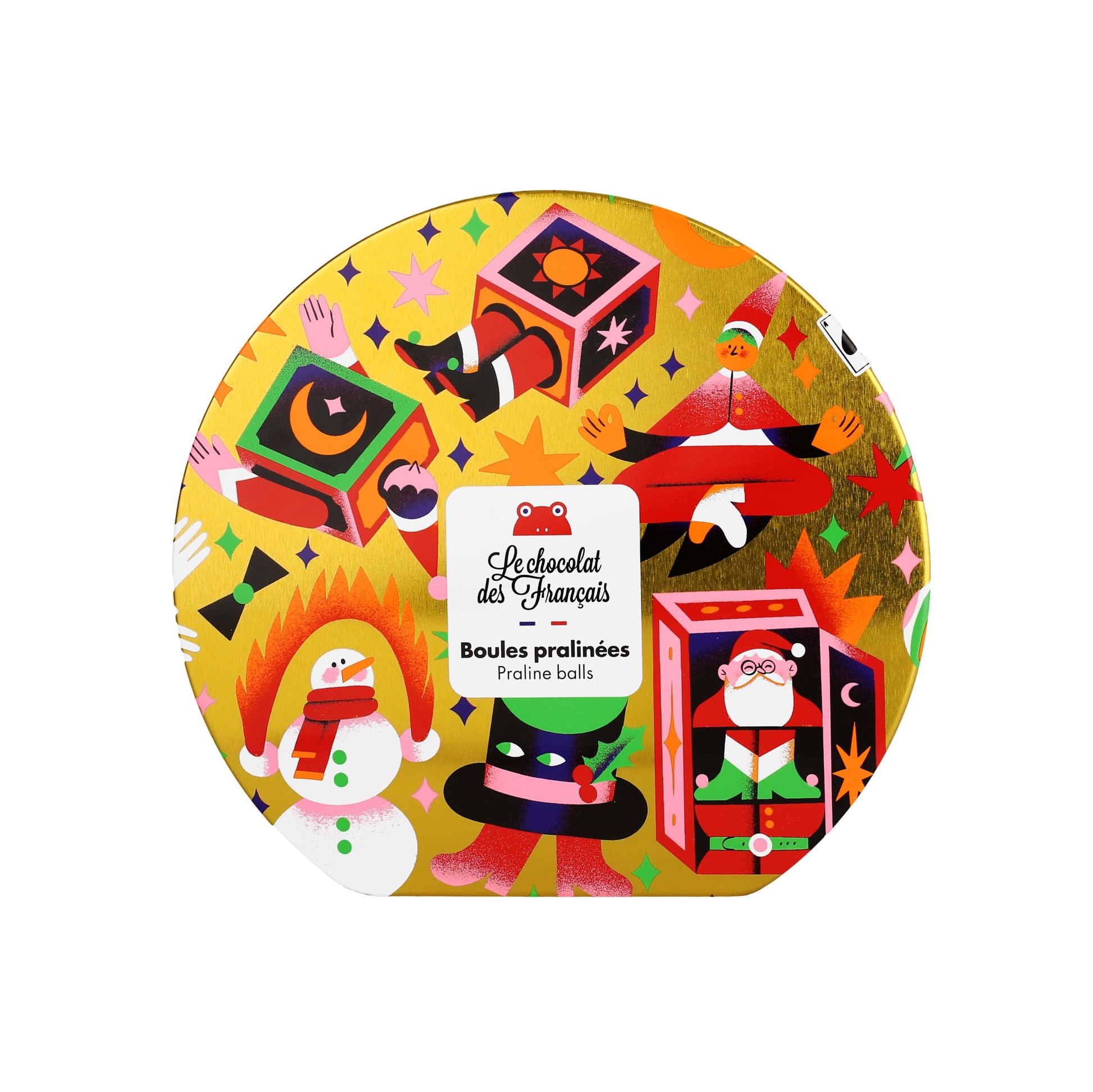 Coffret Doré – Boules Praliné Fondantes