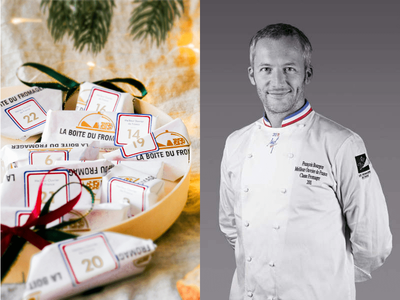 24 fromages d'un Meilleur Ouvrier de France (MOF)