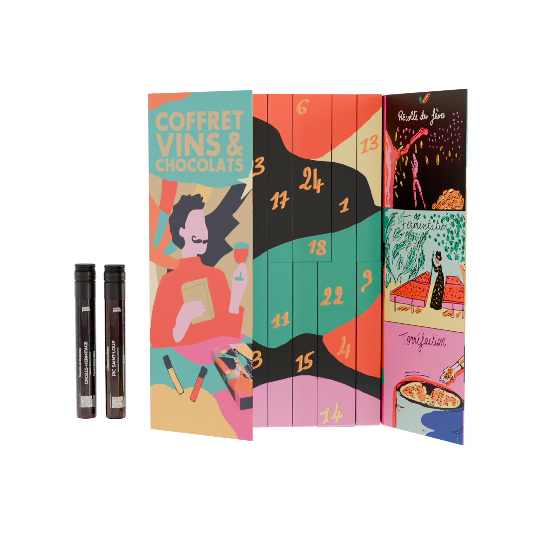 12 Vins et 12 chocolats