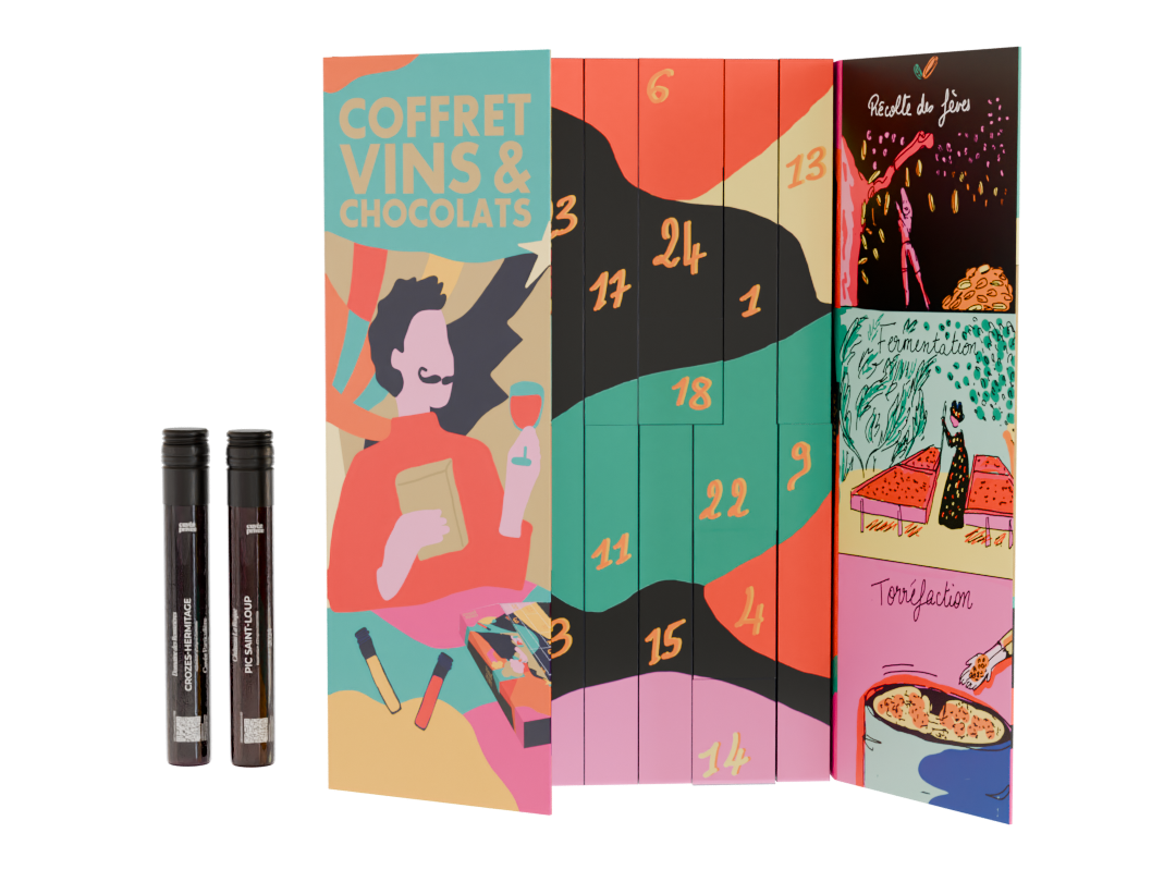 12 Vins et 12 chocolats