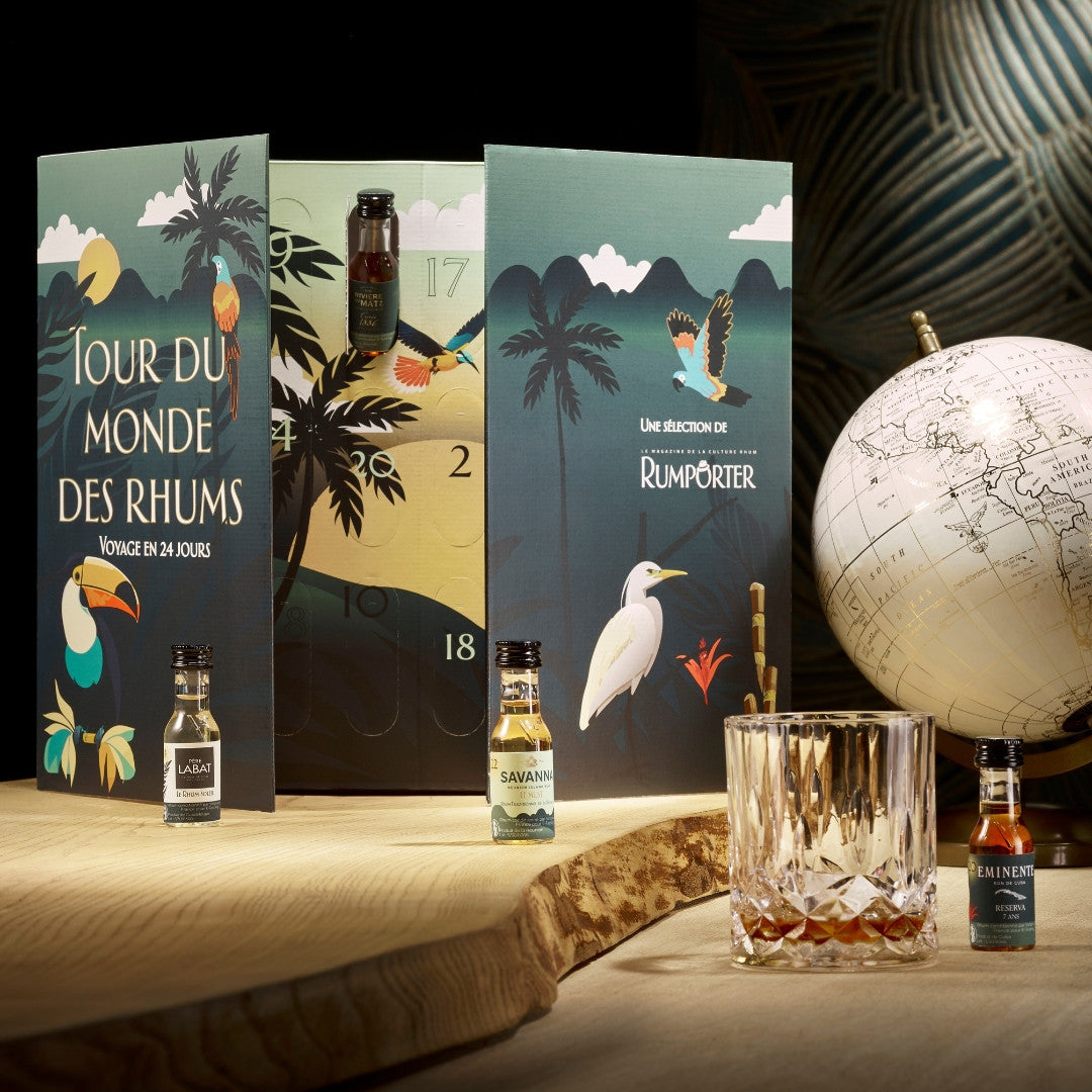 Calendrier avent rhum Le Tour du monde des Rhums
