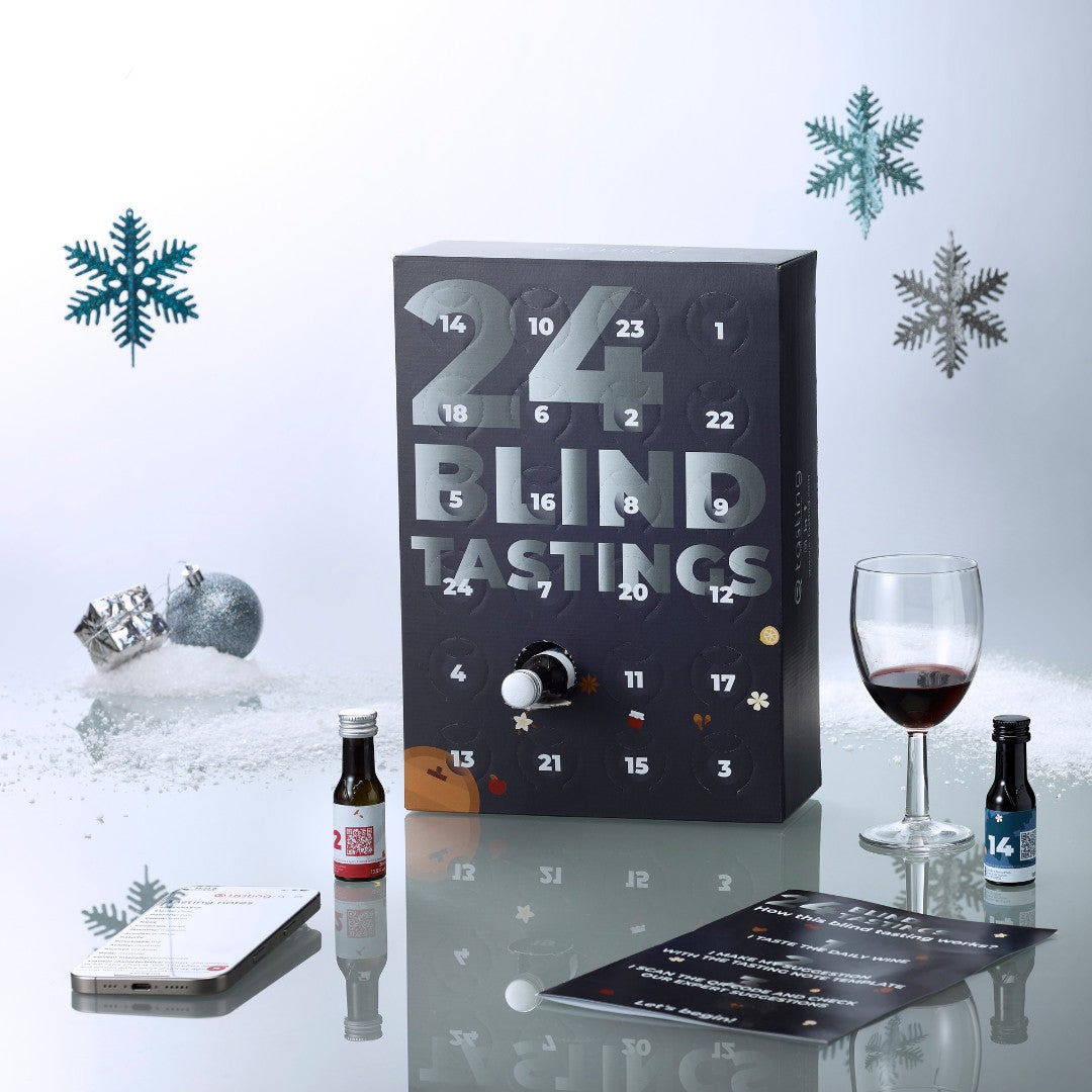 Calendrier avent vin Dégustation à l'aveugle - 24 blind tasting