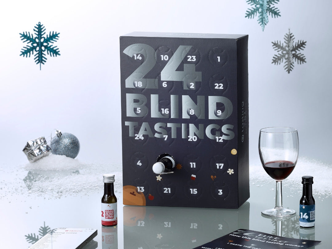 Calendrier avent vin Dégustation à l'aveugle - 24 blind tasting