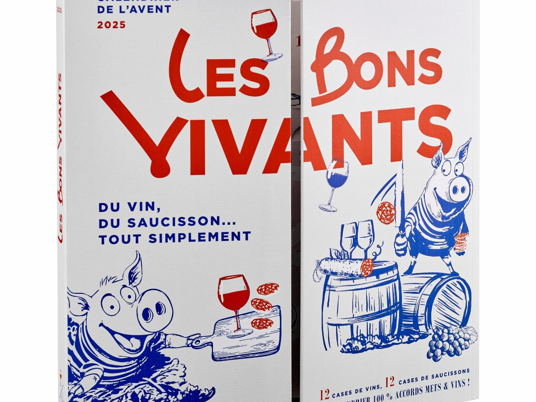 Saucisson et vin - Les bons vivants