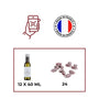 Calendrier 12 vins et 24 mini-saucissons