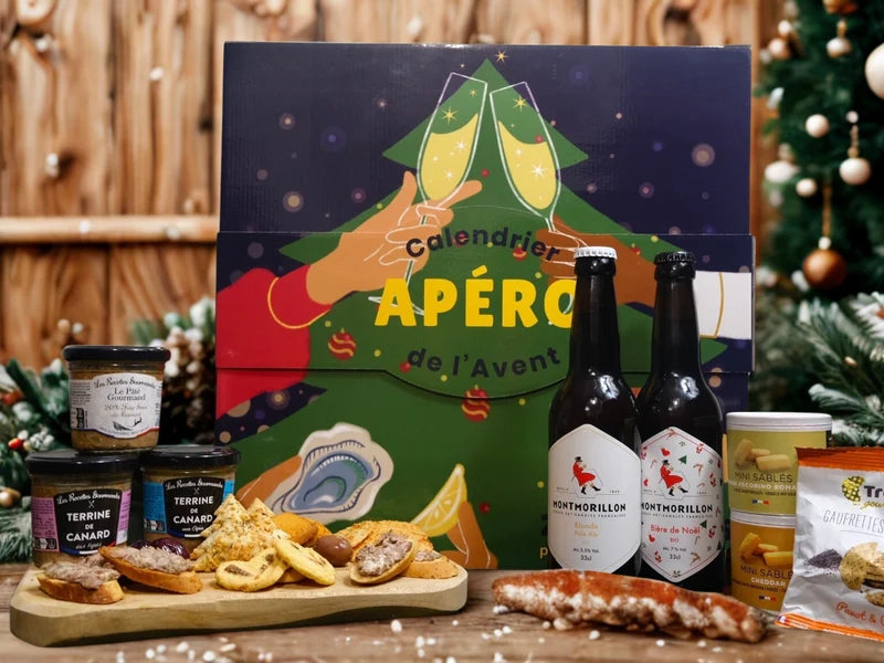 Calendrier avent apéritif artisanal 2026