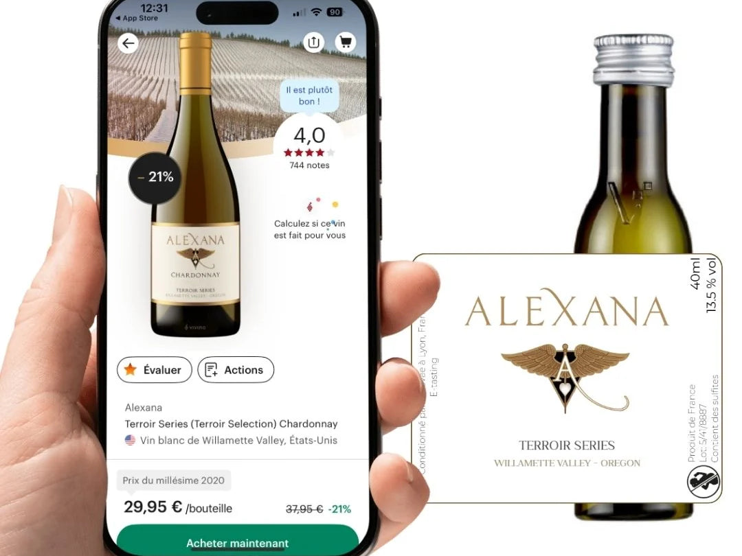 Calendrier avent vin Vivino dégustation