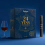 Calendrier avent vin 24 vins de France Flakon