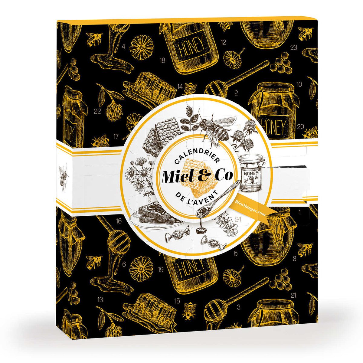 Calendrier avent miel 2026