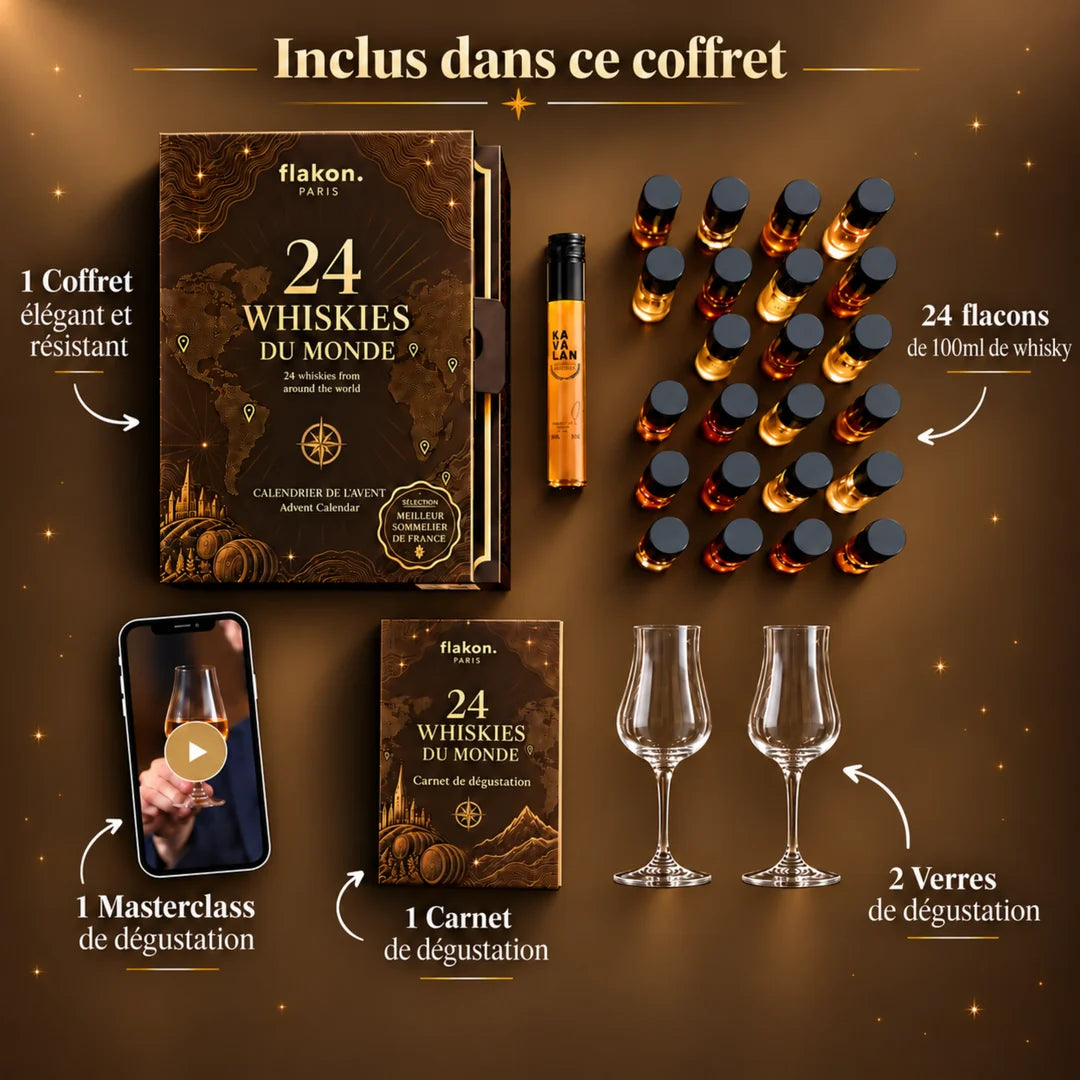 Coffret whisky Flakon 2026
