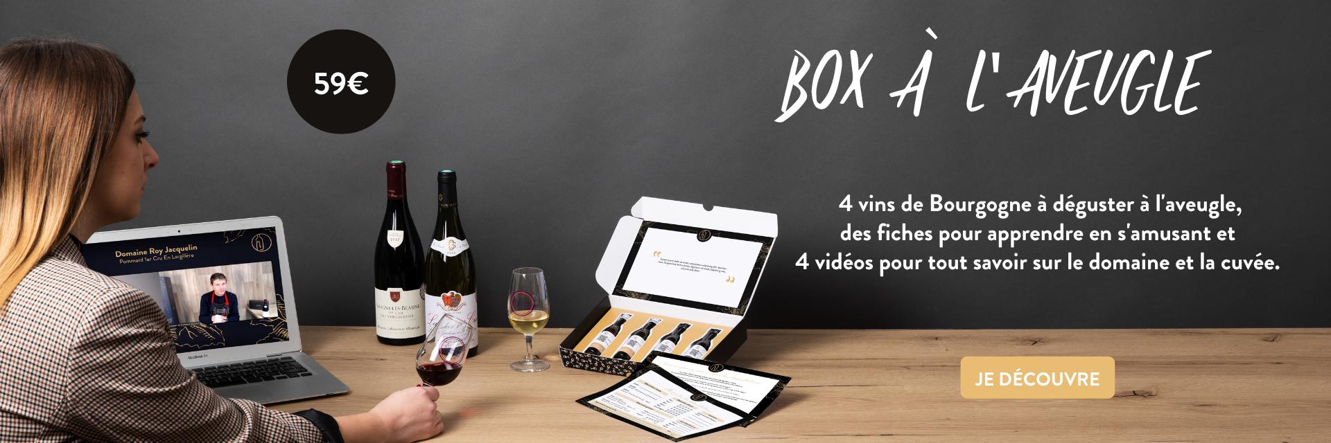 Box de vins à l'aveugle domaine du goût fiches vins et vidéo du vigneron